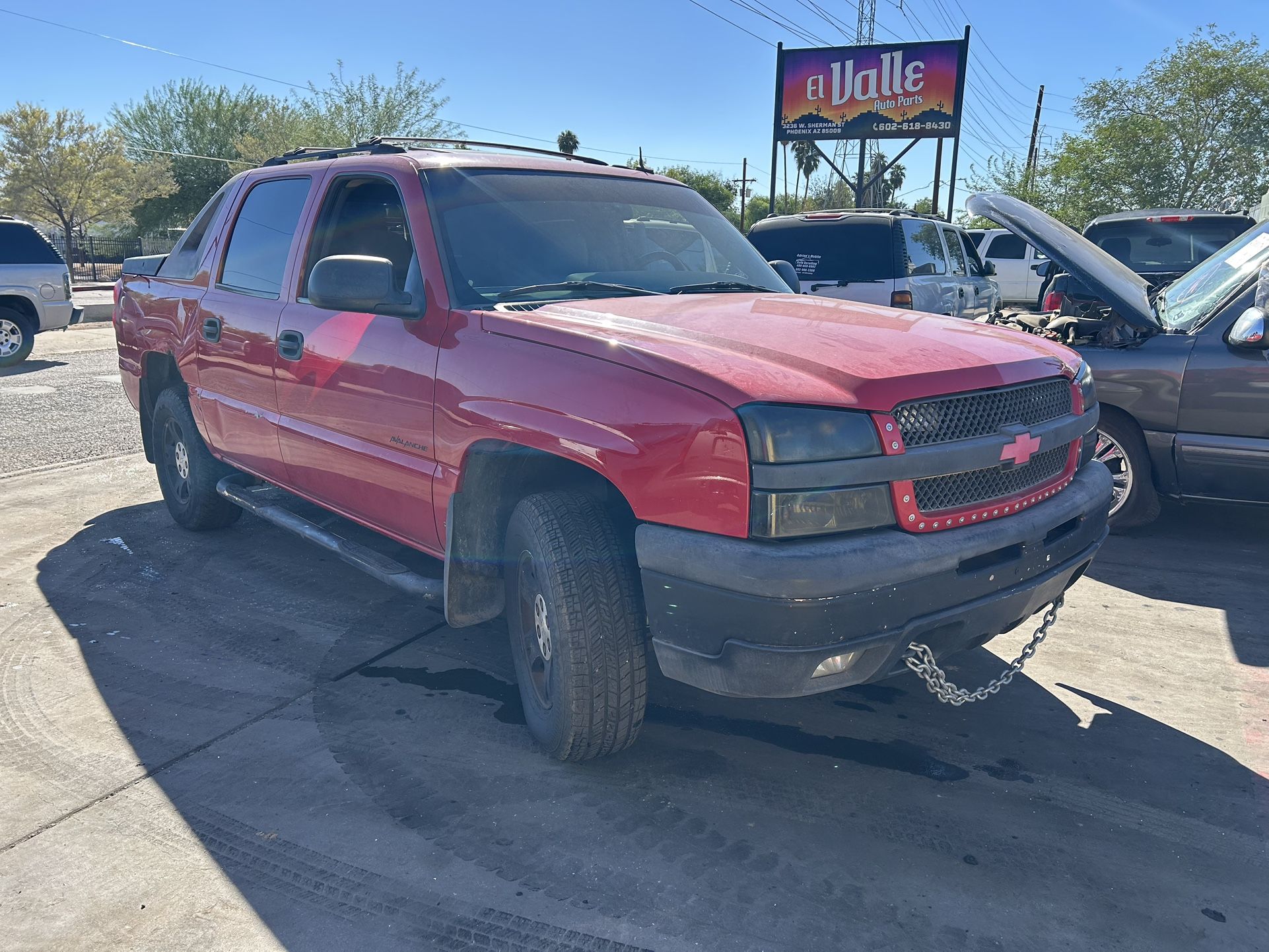 2004 AVALANCHE PARTS PARTES