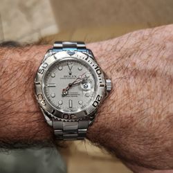 YAHTMASTER ROLEX 40MM PLATNIUM 