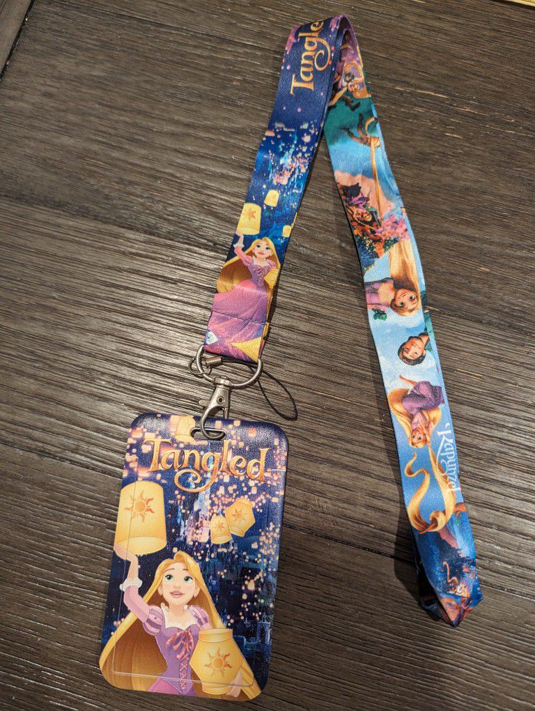 Disney Tangled ID Badge Holder 