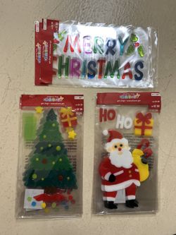 Christmas Window Cling