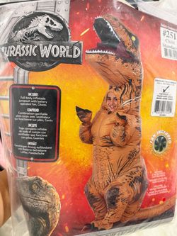 Inflatable Dinosaur Costume - Child Standard Size