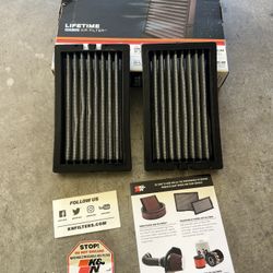 K&N Clean And Reuse High-Quality Cabin Air Filter For Jeep JL 2018 Through 2024