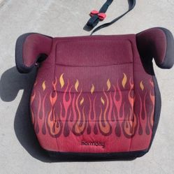Booster Car Seat Flames