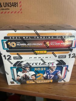 2021 Panini Prizm Football Trading Cards FOTL Factory Sealed Hobby Box