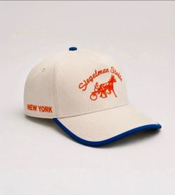SIEGELMAN STABLE 2026 NY CHAMPIONS HAT Cream/Royal In Hand