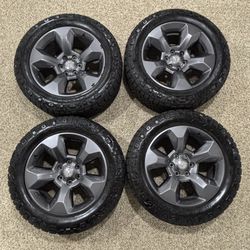 Ram 1500 OEM 20” Wheels + Nitto Ridge Grappler 275/55R20 Tires