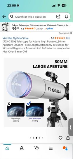 Brand new Telescope