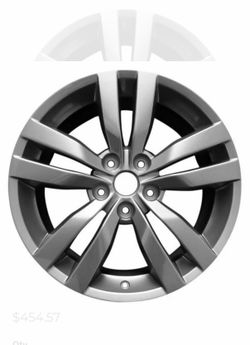 This OEM Subaru wheel was the optional 18" wheel for the 2016-2017 model years of the Subaru WRX. The 18 x 8.5" wheel is not light, but it is quite st