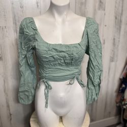 Green Blouse 