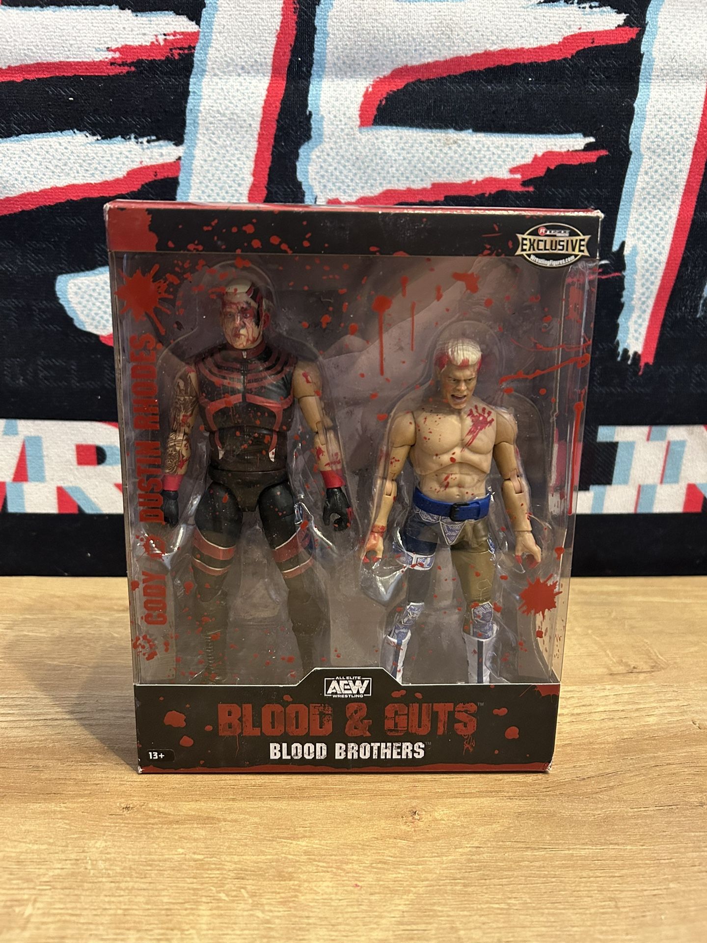 AEW Ringside Exclusive Blood Brothers.
