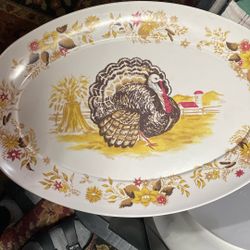 Apollo Aware Melmac Turkey Platter