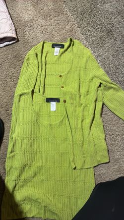 Tank Top With Button Up Cover 