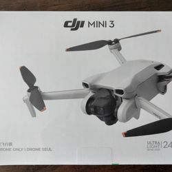 DJI Mini 3 Camera Drone Bundle (Brand New With All Accessories)