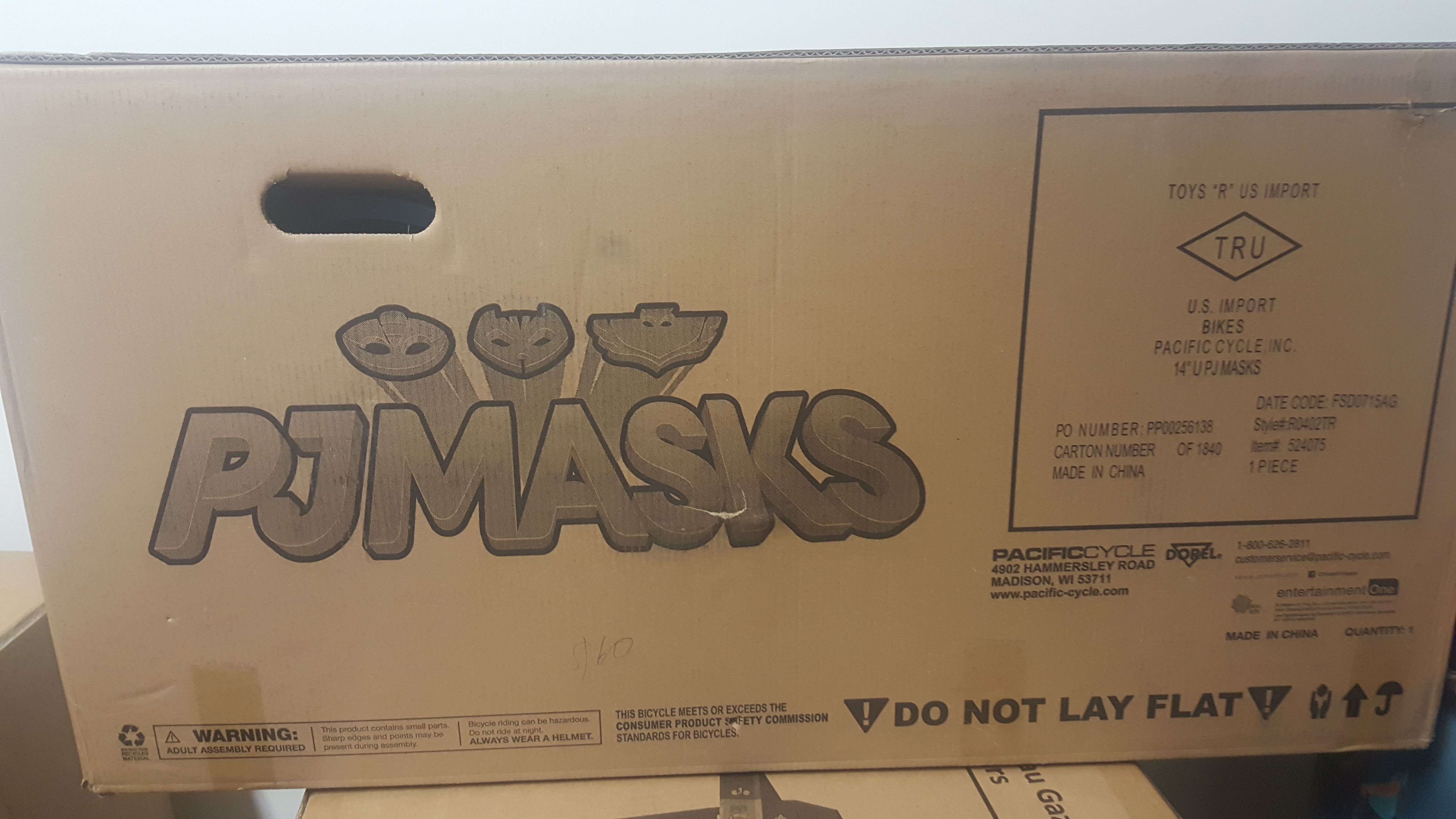 Boys 14 inch Mongoose PJ Masks Catboy Bike for Sale in Missouri