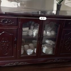 Rosewood China Cabinet 