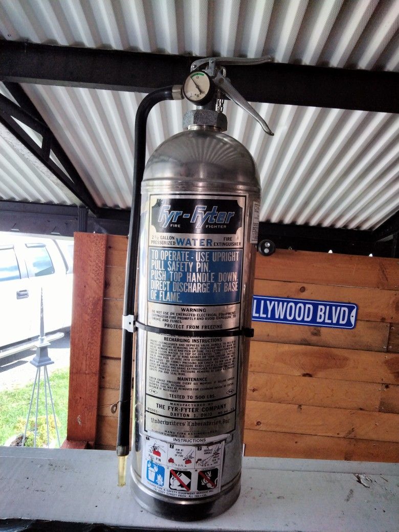 Stainless Steel Fire Extinguisher