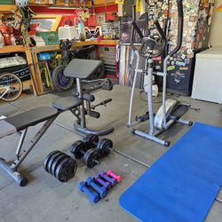 Gym Set Like New. 