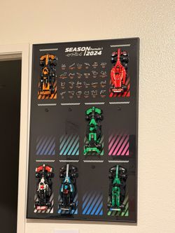 Formula 1 LEGO sets with poster included