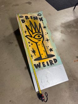 Keen Ramps × Drink Weird Custom Puzzle Wedge Skate Ramp
