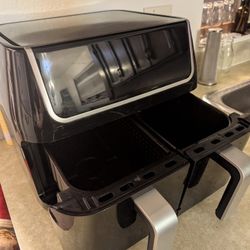 XL 2 Bay Air fryer - Cook Two Things At Once 