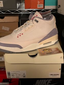 NEW 2022 AIR JORDAN 3 RETRO “Muslin” Sz10 & 10.5