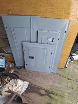 Electrical panel covers