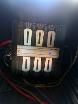 2 12 subwoofers and amp