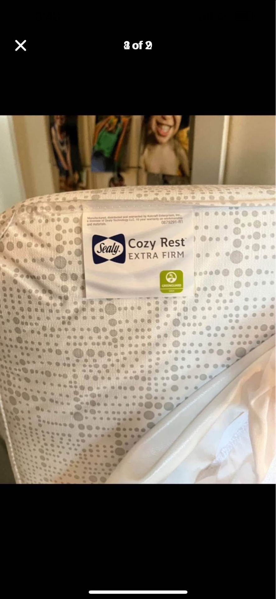 Sealy Crib Mattress With Cover
