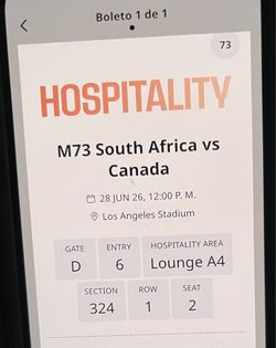 FIFA World Cup 2026 Round of 32 | SoFi Stadium | Hospitality