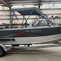 2014 Hewescraft Sportsman 180