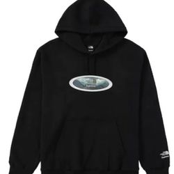 Supreme FW21 The North Face Lenticular Patch Hooded Sweatshirt Black Size M