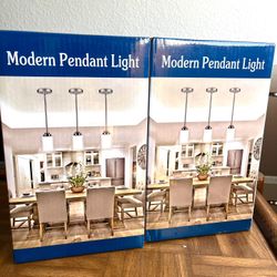  2 Pack New Pendant Lights need to be gone