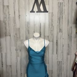 Blue Mini Dress 