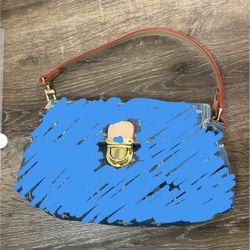 Blue Denim Small Bag 