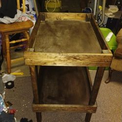 Wooden. Stand  Could Be A   baby  Changing Station Or What Ever , 