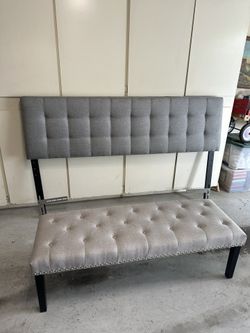 Headboard And Chair
