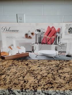 Delaware stackable buffet caddy