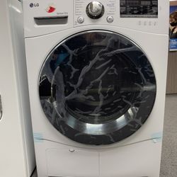 FRONT LOAD WHITE ELECTRIC DRYER
