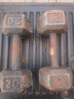 20 pound dumbbells