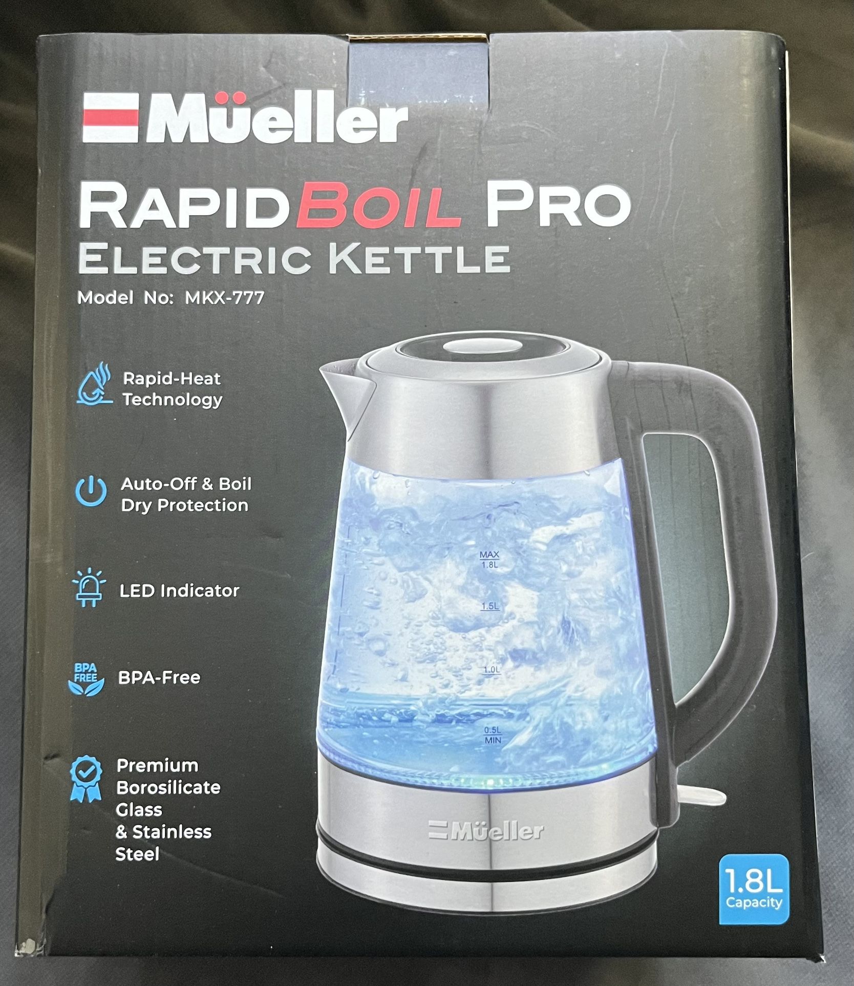 Mueller Rapid Boil Pro Electric Kettle