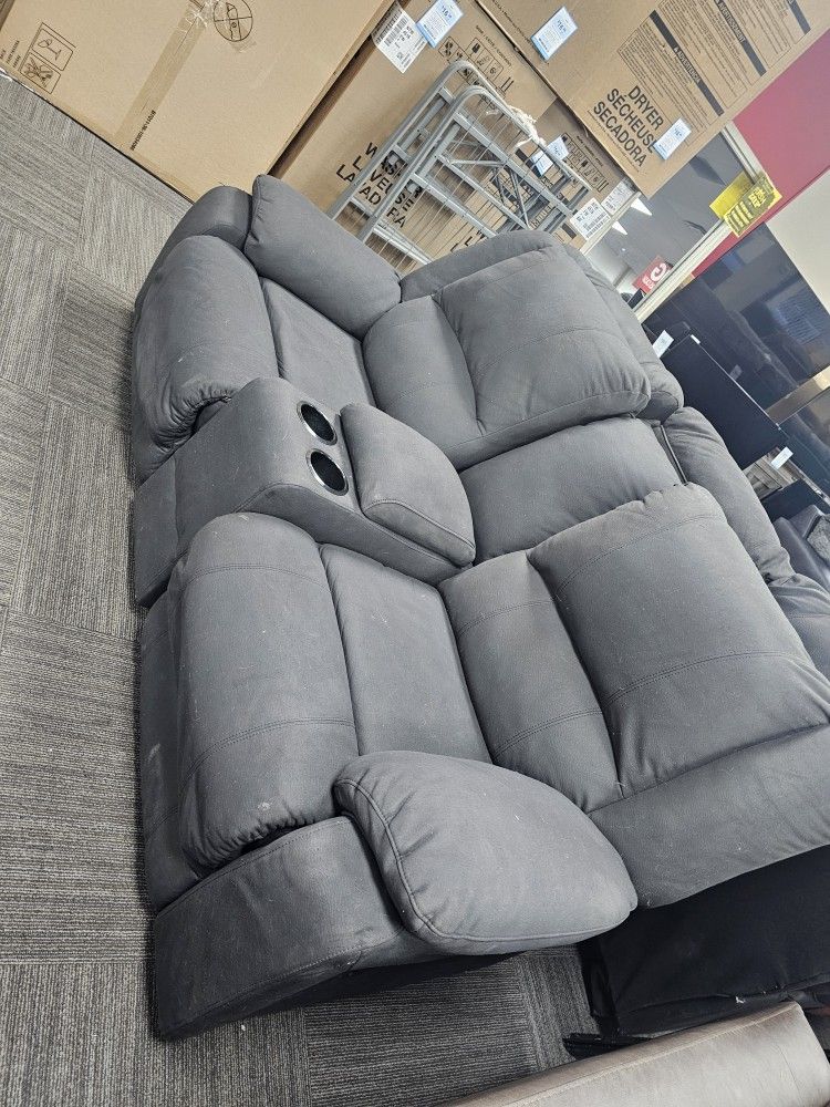Black Recliner Good Condition