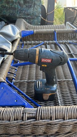 Cordless Ryobi drill