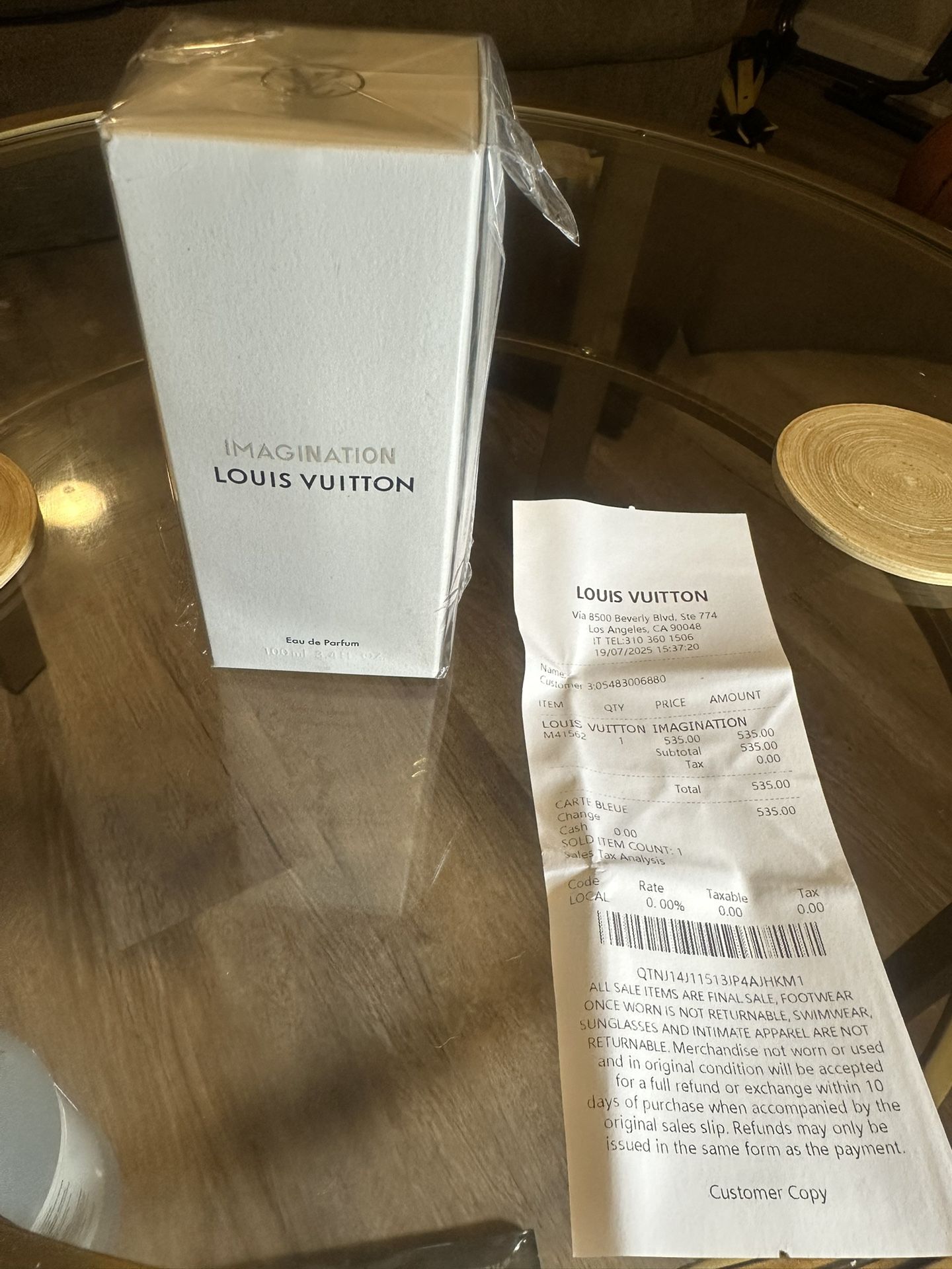 Louis Vuitton Imagination Cologne