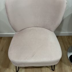 Pink Vanity Chair