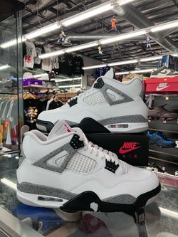 Air Jordan 4 Retro White Cement
