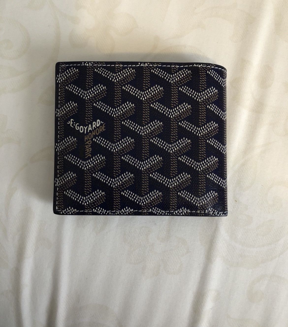Goyard Navy Wallet
