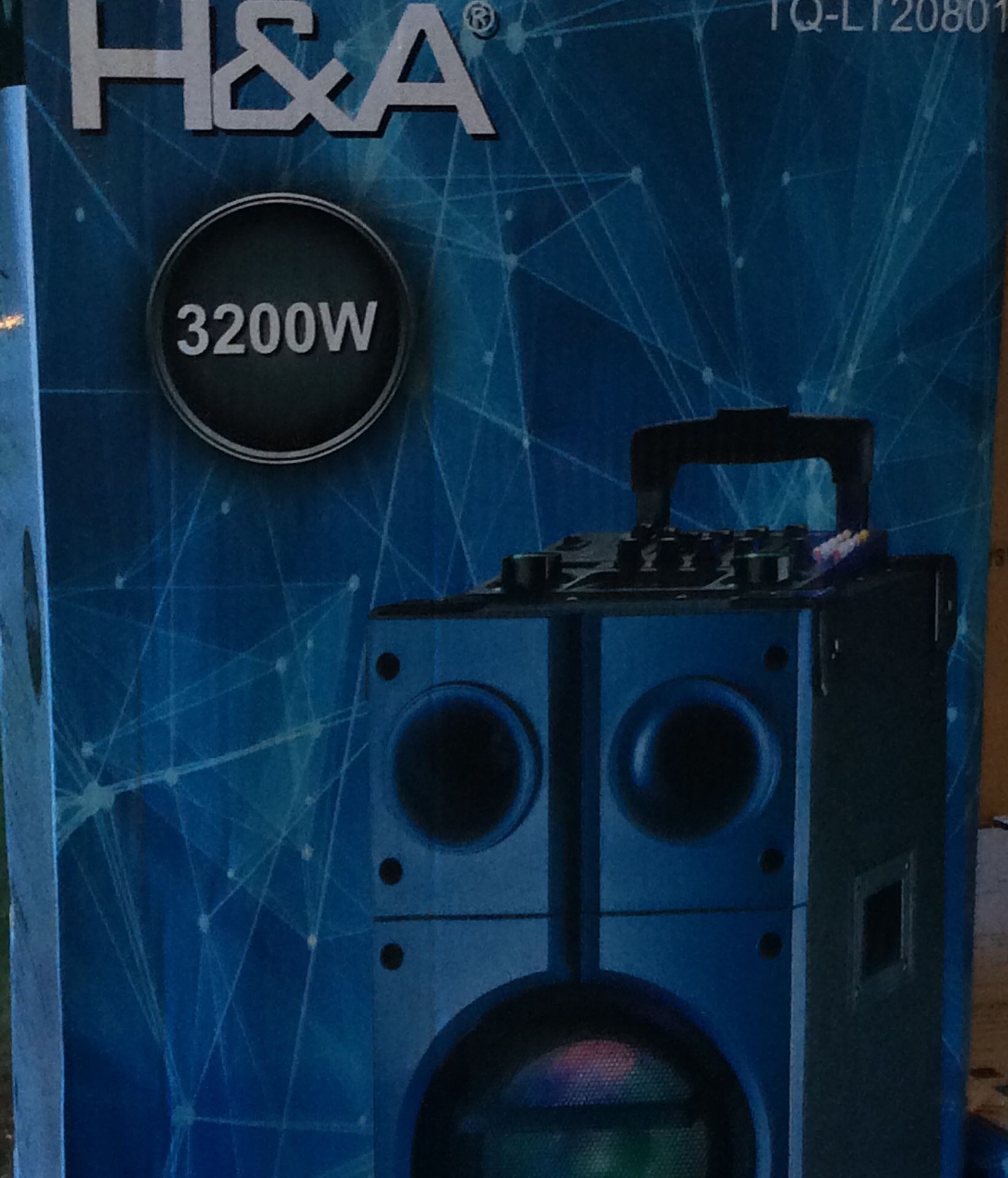H&A TQ-LT20801 Professional Speaker
