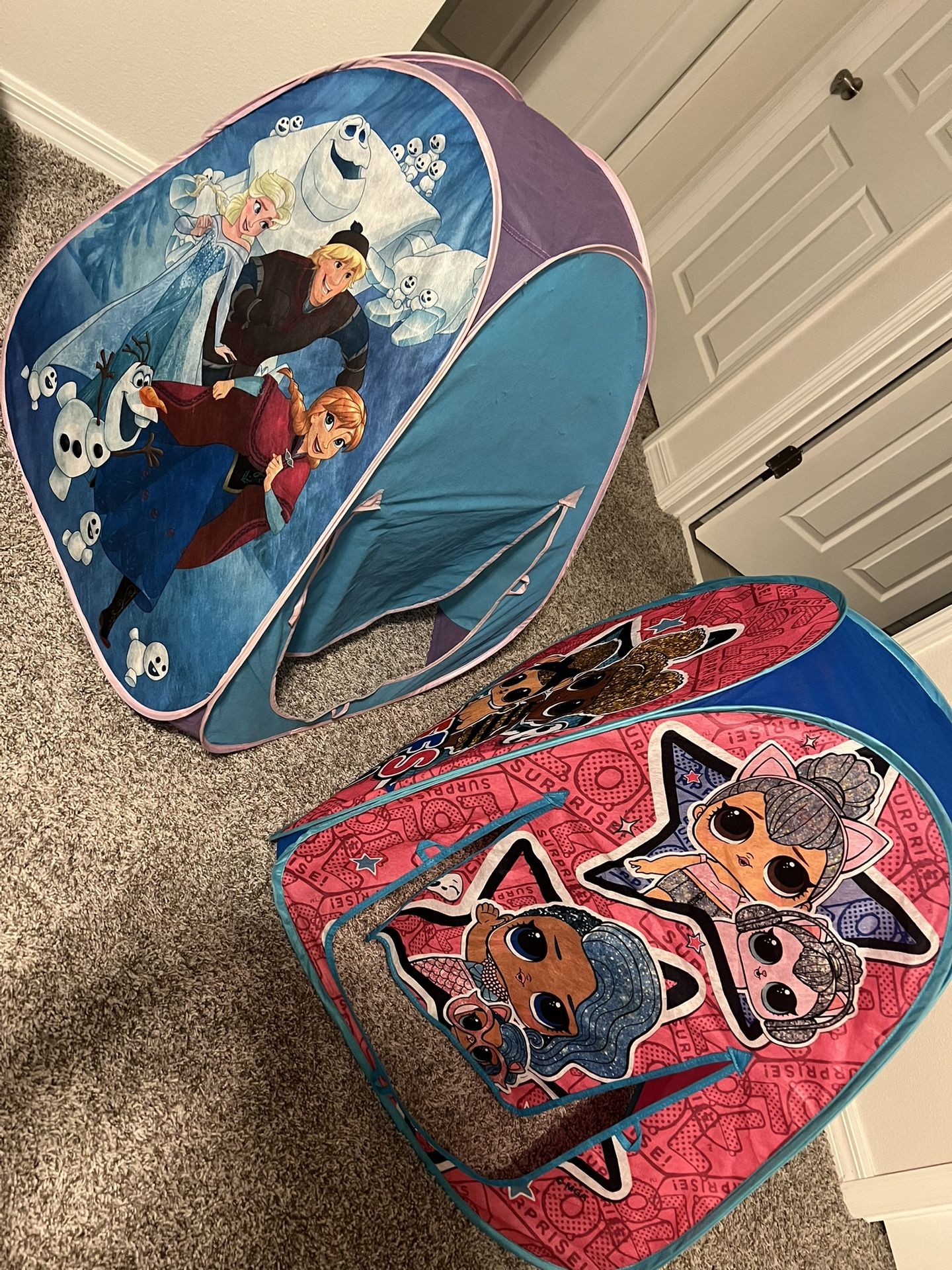 Kids Frozen & LOL Surprise Tents 