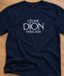 Celine Dion Paris 2026 Graphic T Shirt