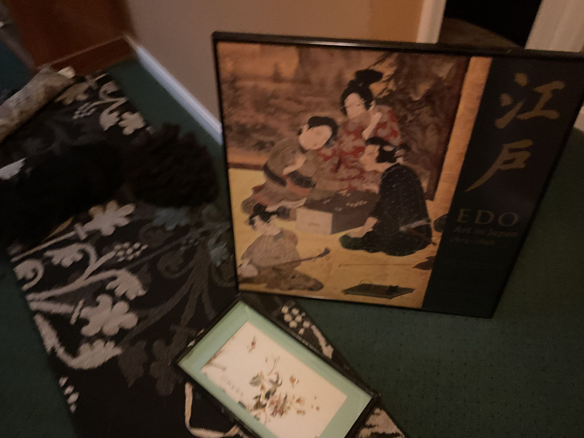 Two Beautiful Asian Pictures, Very Good Quality And Old  (NO SHIPPING)